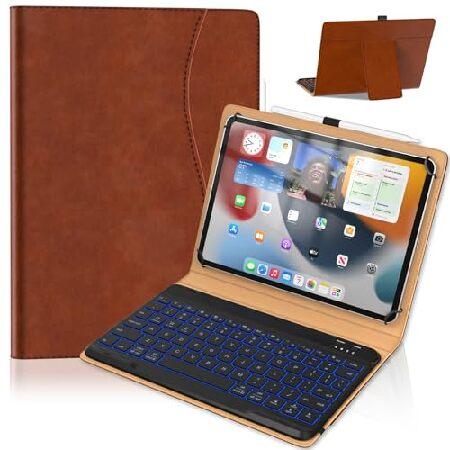OPAKIT Leather Keyboard Case for 9&quot;,9.7&quot;,10.1&quot;,10....