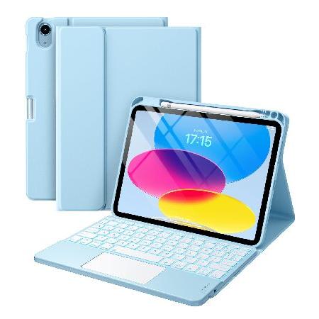 Harvopu iPad 10th Generation Case with Keyboard 10...