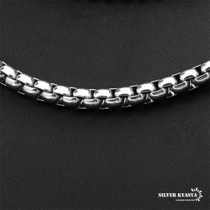 ステンレス ベネチアンチェーンネックレス シル...の詳細画像1