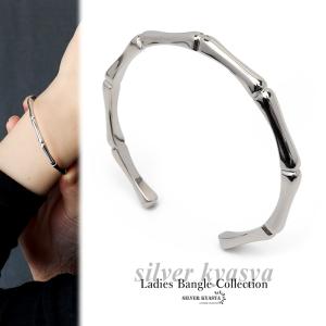 ロエベLOEWE シルバーバングル カットアウトデザイン LOEWE（ロエベ