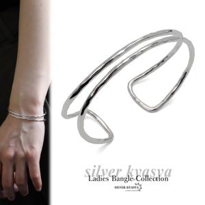 e.m.（イーエム） ブレスレット SILVER5ボリュームバングル/レディース