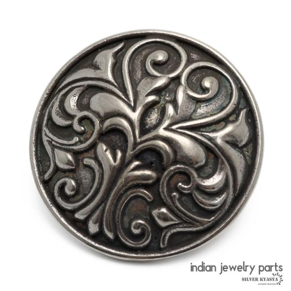 アラベスク 唐草模様 コンチョ 飾りボタン ねじ式 財布 ウォレット スマホケース レザー ハンドメ...