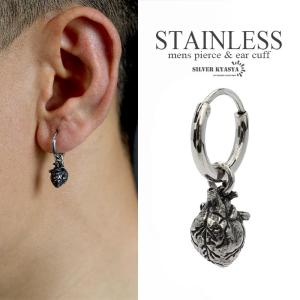 ギアピアス シルバー925 18G スタッドピアス 歯車 ギアー gear