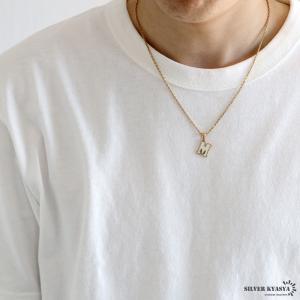 イニシャルネックレス アルファベットネックレス...の詳細画像3