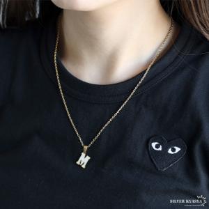 イニシャルネックレス アルファベットネックレス...の詳細画像4