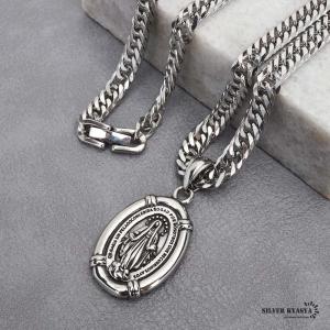 不思議のメダイ シルバー ネックレス ペンダント ペンダントトップ