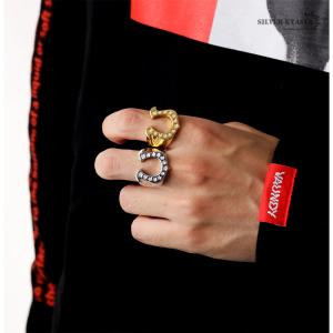 ホースシューリング 馬蹄リング 18KGP ゴ...の詳細画像4