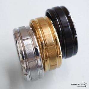 ステンレス つや消しリング シンプルリング ラ...の詳細画像2