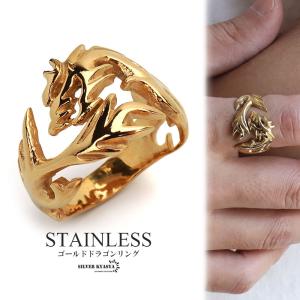 鳳凰 フェニックス 不死鳥 龍 ドラゴン 和柄 和風 印台 ゴールドカラー