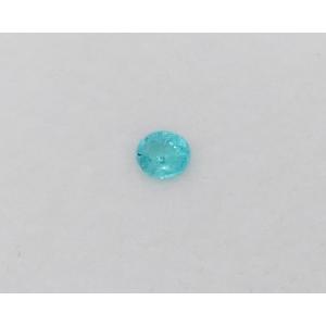 パライバトルマリン ルース 裸石 0.24ct ネオンブルー ラウンドカット