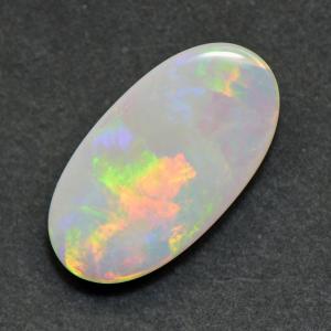 セミブラックオパール 橙・緑 0.55ct AAA S-D041 《即納》 : kyfactory