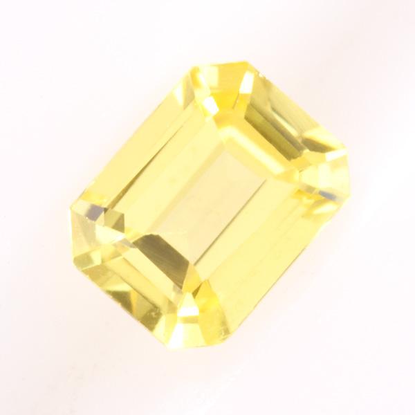 ルース　イエロー サファイア 天然石 SAK007-28BS 9月誕生石