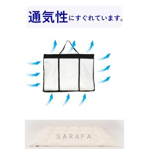 ＼中身が見える/ マットレス 収納袋 シングル...の詳細画像2