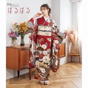【最新作】お誂え付き振袖フルセット/購入/振袖/ブランド/HR-31/はるばる/オーダーメイド/結婚式/成人式/卒業式/着物/フルセット