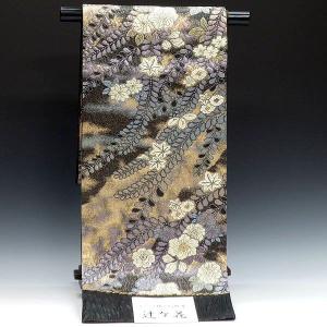 西陣正絹袋帯 （吉永小百合着用柄） 菱文様 ma-4078 : きもの京和楽
