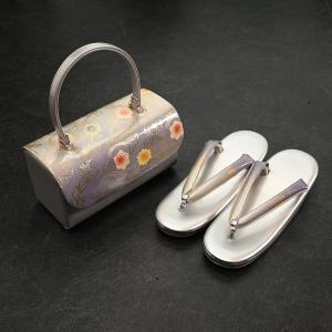 ZB-E-K0070-T0055-0110/【在庫処分品】草履バッグセット/5518-6/合皮