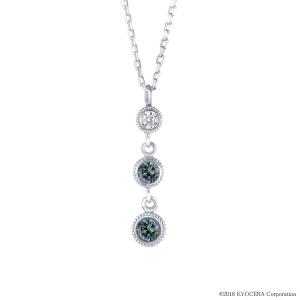 Pt950/Pt850 アレキサンドライト ダイヤモンド ネックレス アレキ0.2ct