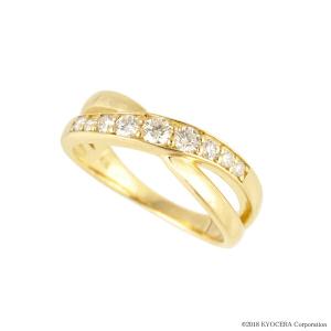 KYOCERA（京セラ） ダイヤモンド リング プラチナ 0.5カラット ハーフ