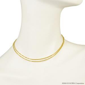爆買 オメガネックレス k18 YG/WG リバーシブル 約2.0mm幅 約45cm