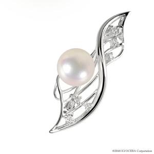 TASAKI（タサキ） 田崎真珠 マベパール ブローチ ダイヤモンド K18WG