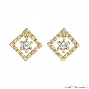 天然 大粒 一粒 ルビー 1.0ct ダイヤ ピアス ペア K18ゴールド各色