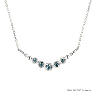 Pt950/Pt850 アレキサンドライト ダイヤモンド ネックレス アレキ0.2ct