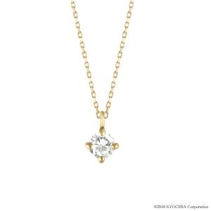 agete（アガット） K18ダイヤモンドネックレス（0.05ct） : マルイ
