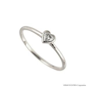 KYOCERA（京セラ） ダイヤモンド リング プラチナ 0.5カラット ハーフ