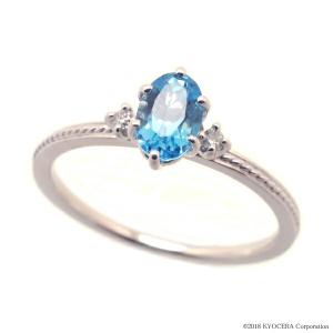 K18WG ブルートパーズ リング : KOMEHYO ONLINESTORE Yahoo!店 - 通販