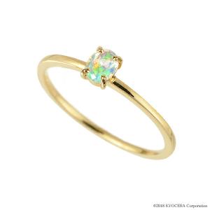 KYOCERA（京セラ） 真珠 パール リング 指輪 K18イエローゴールド