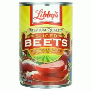 リビー スライス ビーツ 固形量236g Libby&apos;s sliced beets ビート 非常食 ...