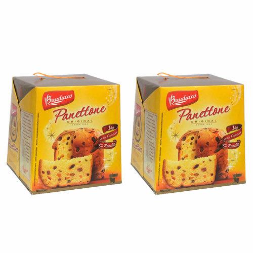 【訳あり 半額】【送料無料】パネトーネ バウドゥッコ 908g×2個セット PANETTONE Ba...