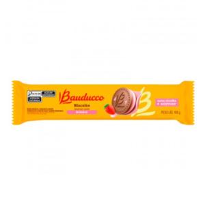 サンドビスケット ストロベリー味 バウドゥッコ 108g BISCOITO RECHEADO MORANGO 108G BAUDUCCO ブラジル菓子 人気 定番