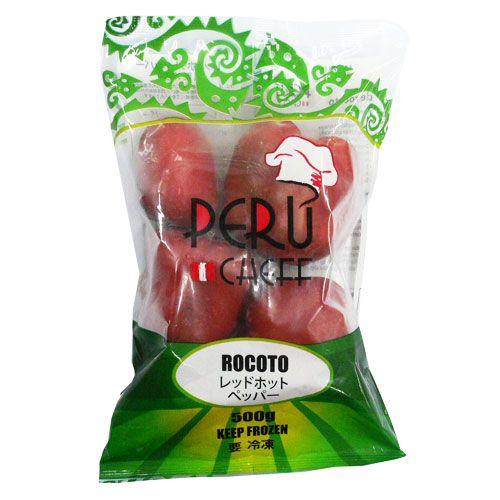 レッドホットペッパー  (ロコト) ペルーシェフ 500g(4〜5個) 冷凍 rocoto peru...