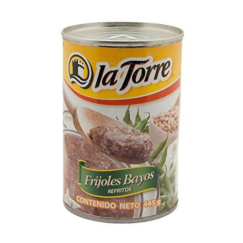 フリホーレス レフリートス la Torre 缶詰 445g Refried Beans FRIJO...