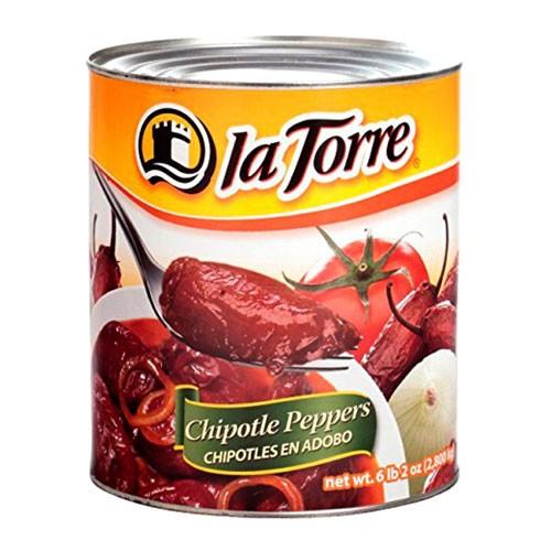 10％OFF チポトレペッパー 缶詰 la Torre 800g Chipotle Peppers ...