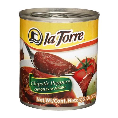 チポトレペッパー 缶詰 la Torre 215g Chipotle Peppers CHIPOTL...