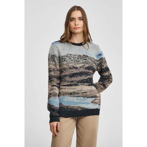 KUNA ベビーアルパカ 100% リバーシブルセーター LAGUNILLAS SWEATER サイズM クーナ｜kyodai