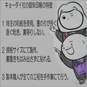 見開きの御朱印帳 B5サイズ 横 ゴン太の御朱...の詳細画像2