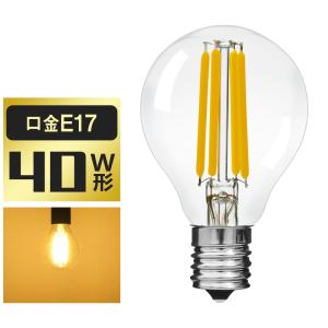 オーム電機 LED電球 ミニレフランプ形 50形相当 E17 電球色