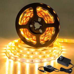 LED テープライト 間接照明 ledテープ 2835SMD 5m ライトテープ 調光可 電球色 高輝度 ledライト 12V 店舗照明 コレクション 寝室