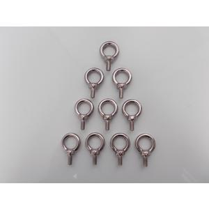 【新品】ステンレス製 アイボルトＭ6 10本セット　DIYにも便利です！