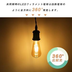 LED電球 E26 フィラメント電球 エジソン...の詳細画像3