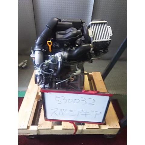 スペーシア 4AA-MK54S エンジンASSY カスタム ハイブリッドXSターボ R06AT CV...