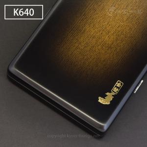 金鯱 うき箱 K640（黒艶消し・片面12列・外寸約40cm）｜kyoei-tsurigu-2nd