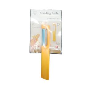 送料無料 マーナ 立つピーラー イエロー