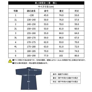 剣道 二重道着 鐵心 2号〜6号 剣道着 剣道...の詳細画像5