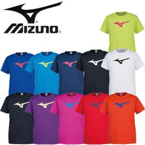 最終セール価格 mizuno ミズノ (32JA8155) ユニセックスＴシャツ 半袖 ビッグRBロ...