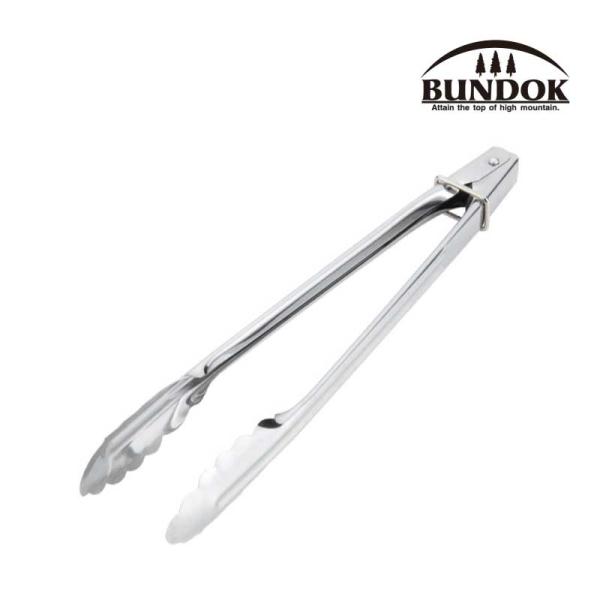 BUNDOK バンドック (BD-433) ジャンボ万能トング300 トング アウトドア キャンプ ...