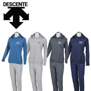 最終セール価格 DESCENTE デサント (DMWLJF31-DMWLJG31) 上下セット レディース トレーニング スポーツ ウェア パーカー｜kyoeikendo